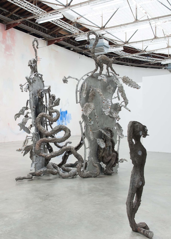 Installation view of sculptures by Jean-Marie Appriou