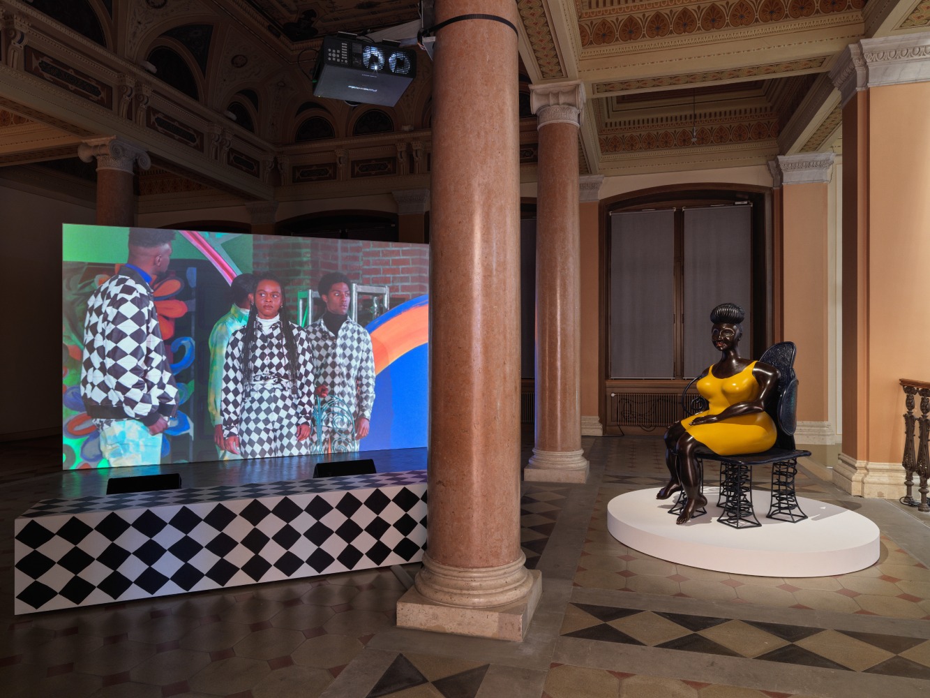 installation view tschabalala self st gallen