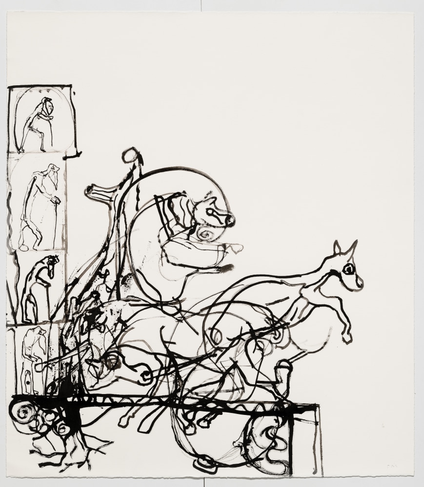 Drawing by Tobias Pils