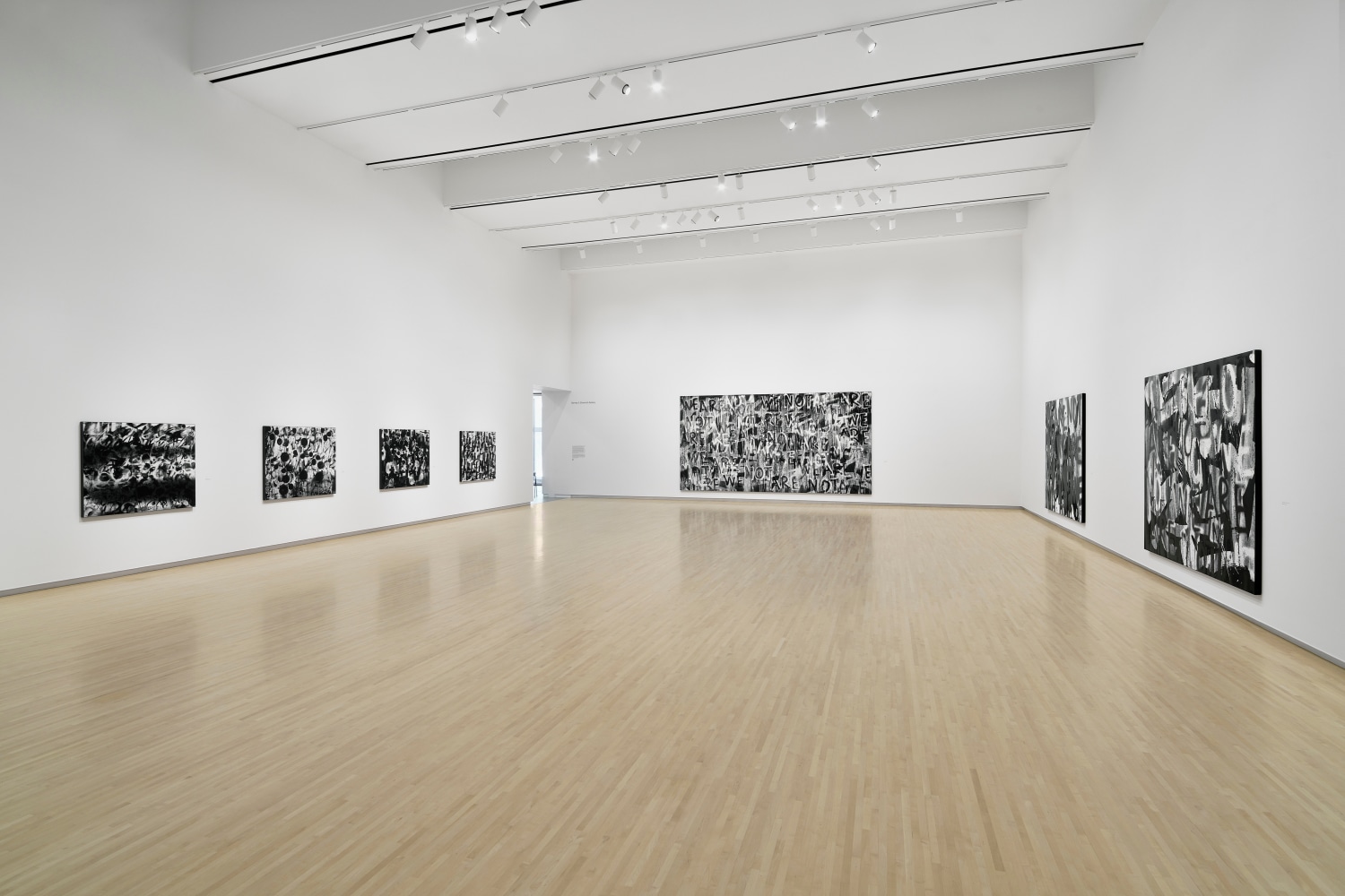 Installation view, Adam Pendleton, To Divide By, Mildred Lane Kemper Art Museum, St. Louis, 2023