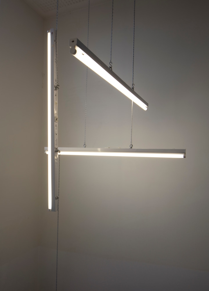 Installation view, Martin Boyce &amp;amp; Arrange Whatever Pieces Come Your Way, The Day Before Sewn into Sleep, Haubrok Foundation, Berlin, 2024&amp;nbsp;