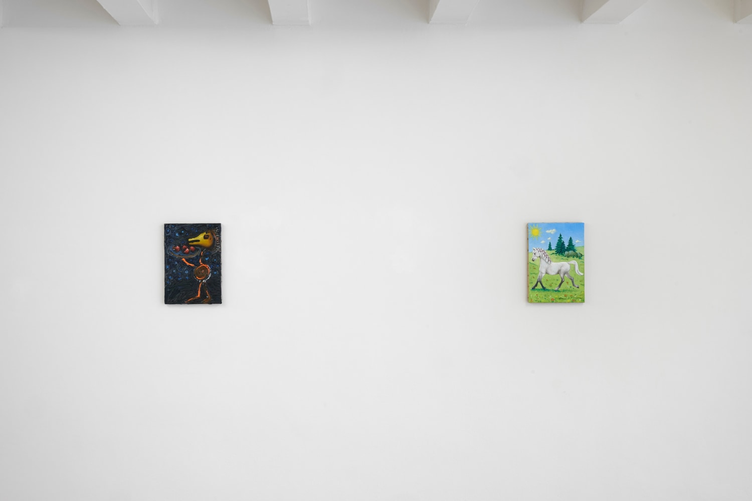 Installation views, Jean-Fr&amp;eacute;d&amp;eacute;ric Schnyder, Hoi K&amp;ouml;ln!, K&amp;ouml;lnischer Kunstverein, Cologne, 2023 &amp;ndash; 2024