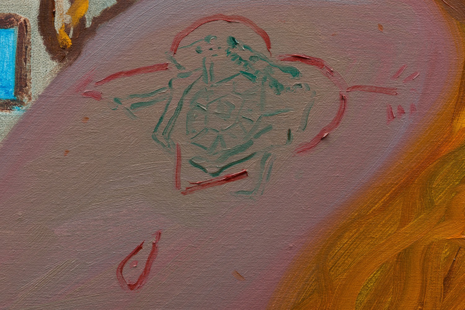 painting of a woman by Sofia Mitsola