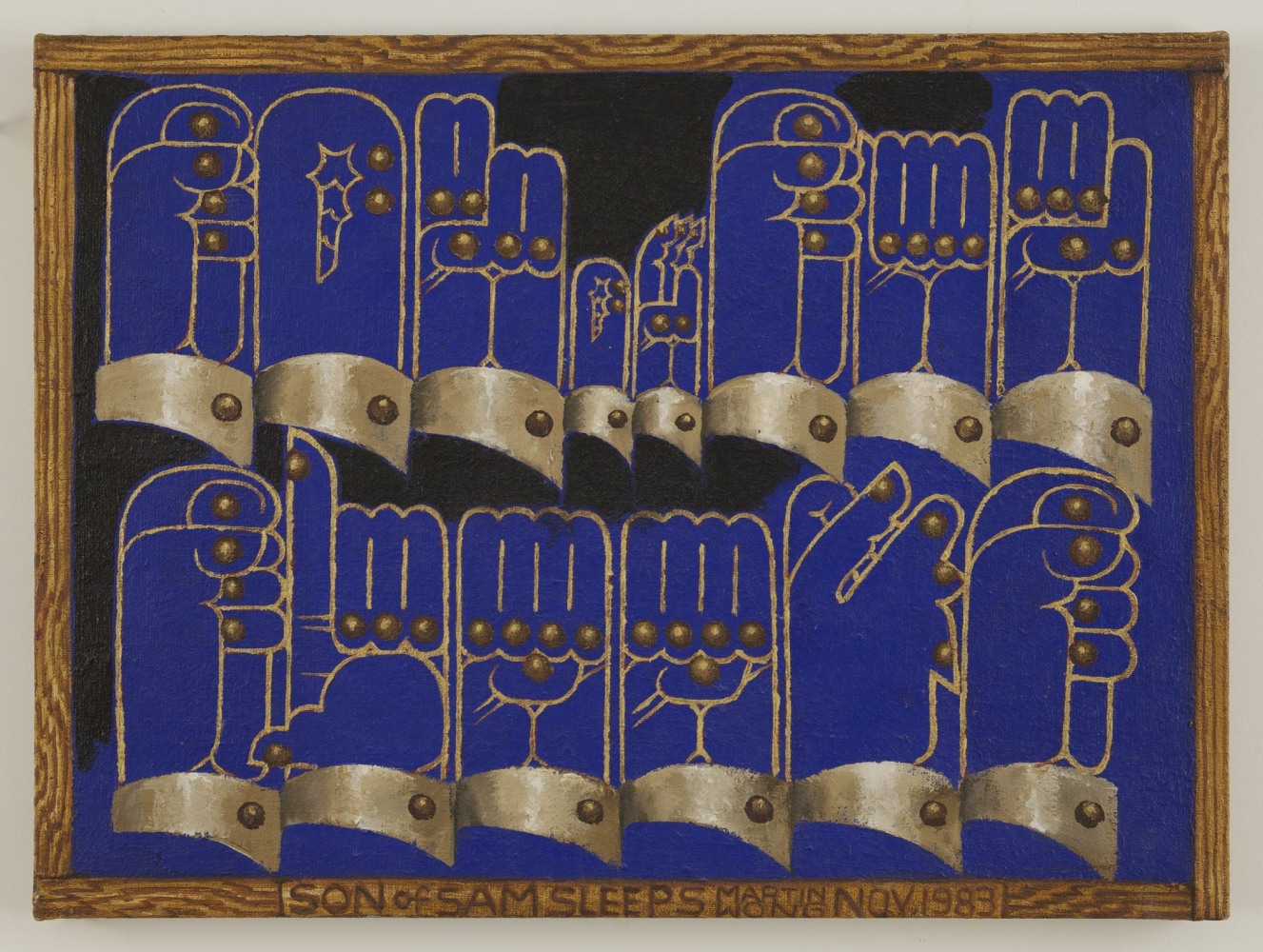 Martin Wong, Son of Sam Sleeps, 1983