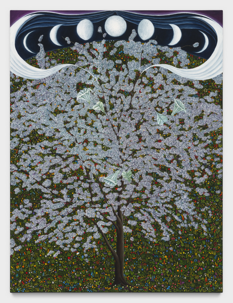 Srijon Chowdhury
Moonflower, 2025
oil on linen
48 x 36 ins.
121.9 x 91.4 cm