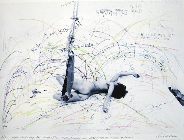 Carolee Schneemann, Up to and Including Her Limits-Blue, 1973-76/2011