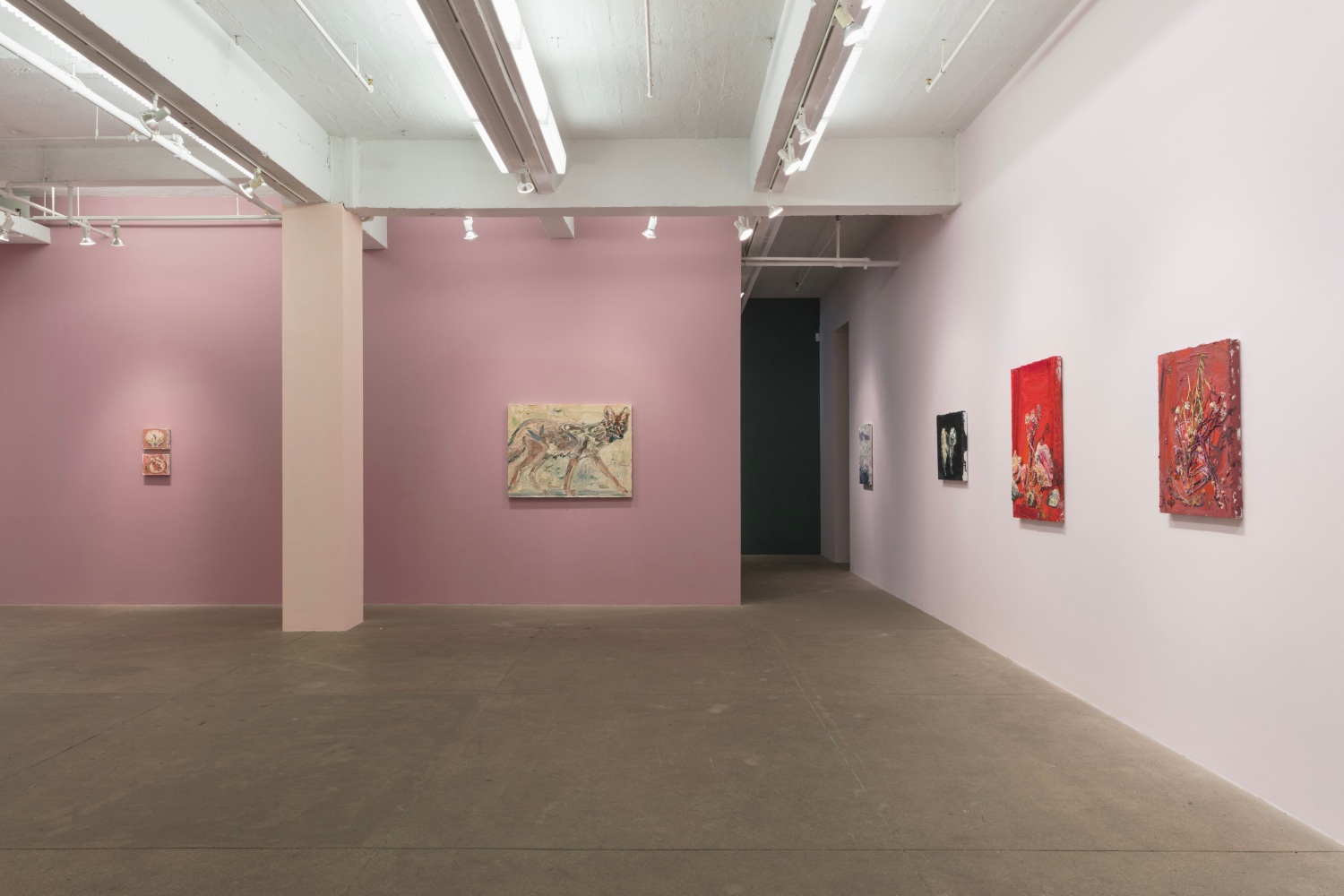 Allison Schulnik, Hatch installation view 3