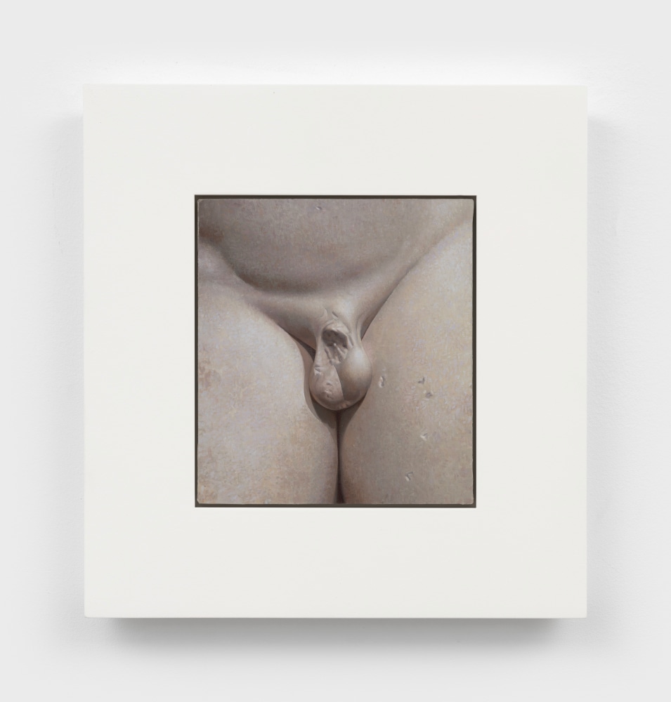 Joe Houston
Damage I, 2019
oil on linen mounted to wood
7 1/2 x 6 3/4 ins.
19.1 x 17.1 cm