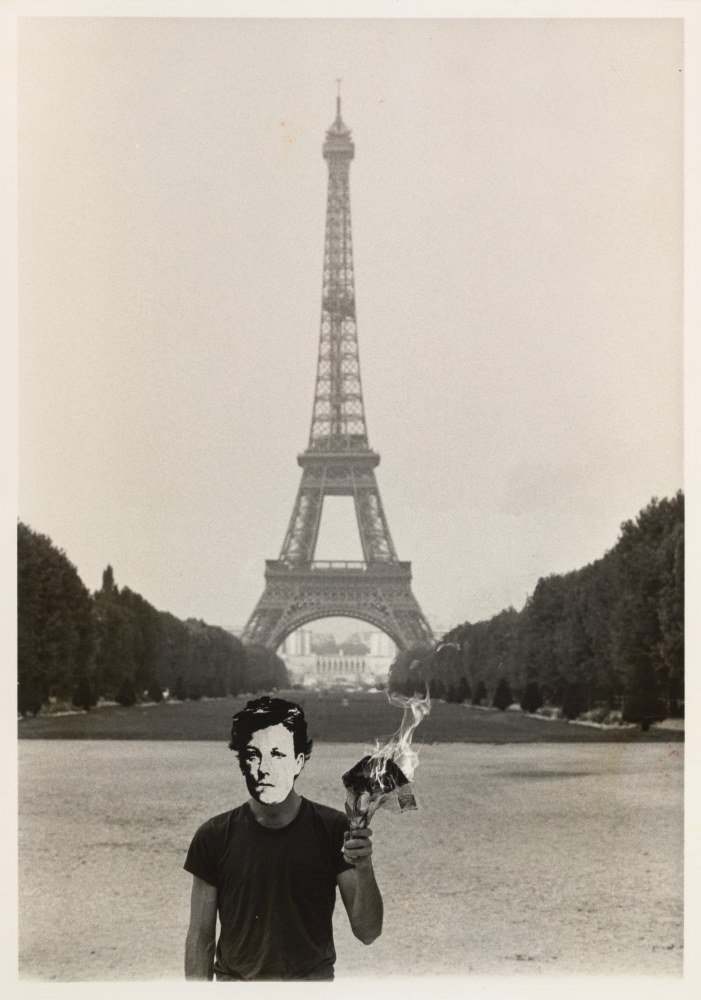 David Wojnarowicz, Arthur Rimbaud series (Eiffel Tower), 1980