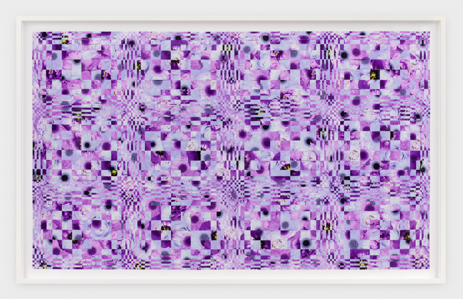 Dinh Q. L&amp;ecirc;

Untitled from the Tapestry Series (blue geometric), 2006

c-print and linen tape

47 x 79 1/2 ins.

119.4 x 201.9 cm