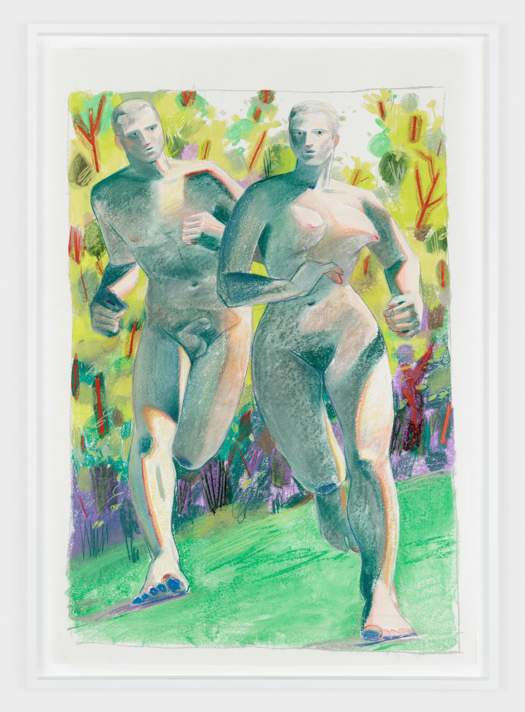 Robin F. Williams
Joggers (Study), 2018
pastel and gouache on paper
42 x 28 ins
106.7 x 71.1 cm
(WILLIAMS-R-188)