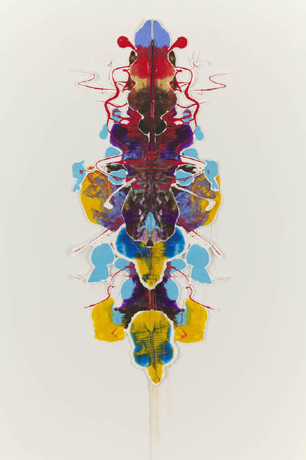 Hunter Reynolds, Shaman Batzorig Totem Collage, 2009