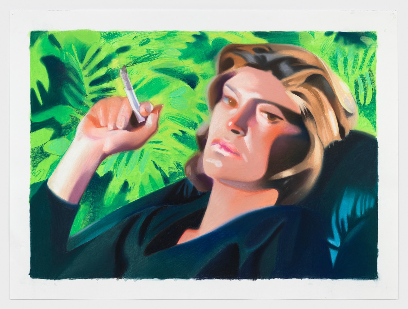 Robin F. Williams
Watch Yourself (Study), 2022
pastel and colored pencil on paper
35 x 47 ins.
88.9 x 119.4 cm