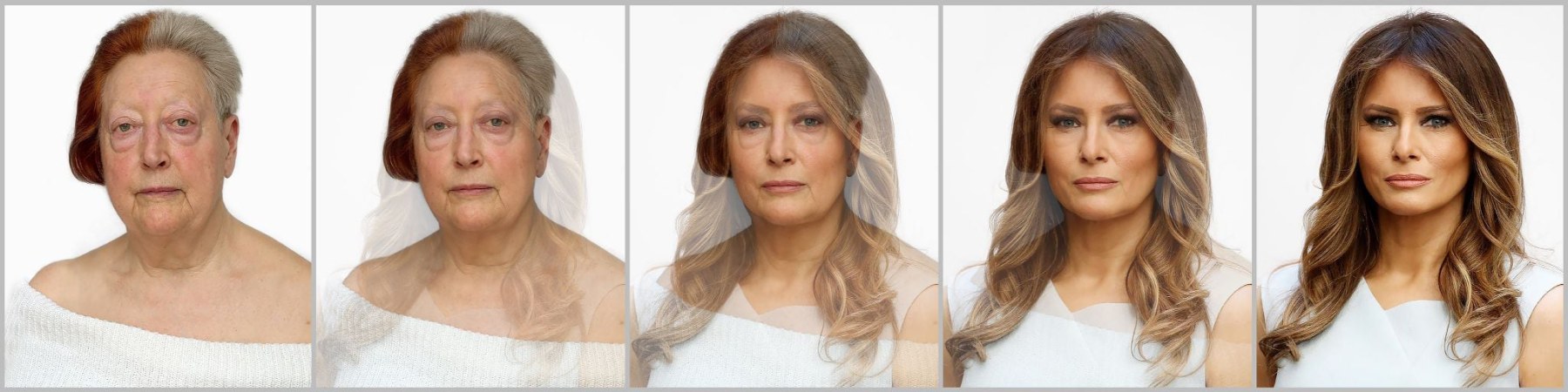 Martha Wilson, Makeover: Melania, 2017