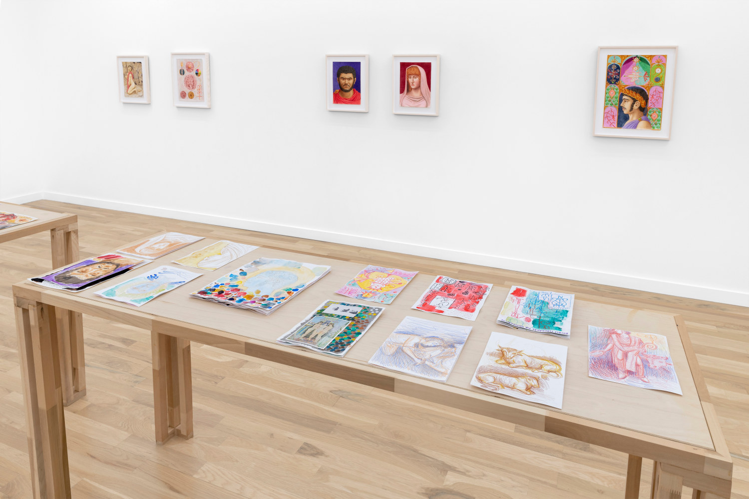 Our Lady of the Latrines (Installation View) Western Exhibitions, Chicago, IL, February 23 - April 6, 2024. Photo: James Prinz.