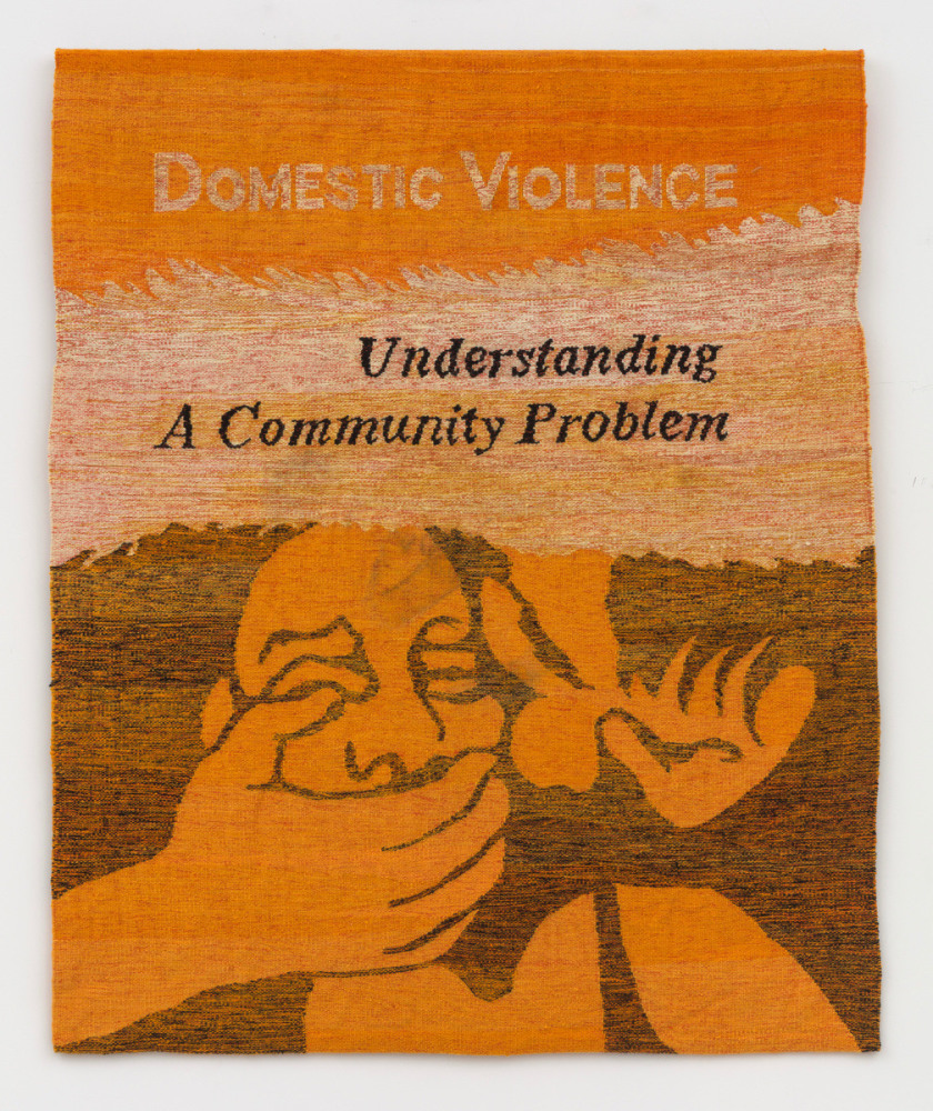 Erin M. Riley

Community Problem, 2020

wool, cotton

60 x 48 ins.&amp;nbsp;
152.4 x&amp;nbsp;121.92 cm&amp;nbsp;