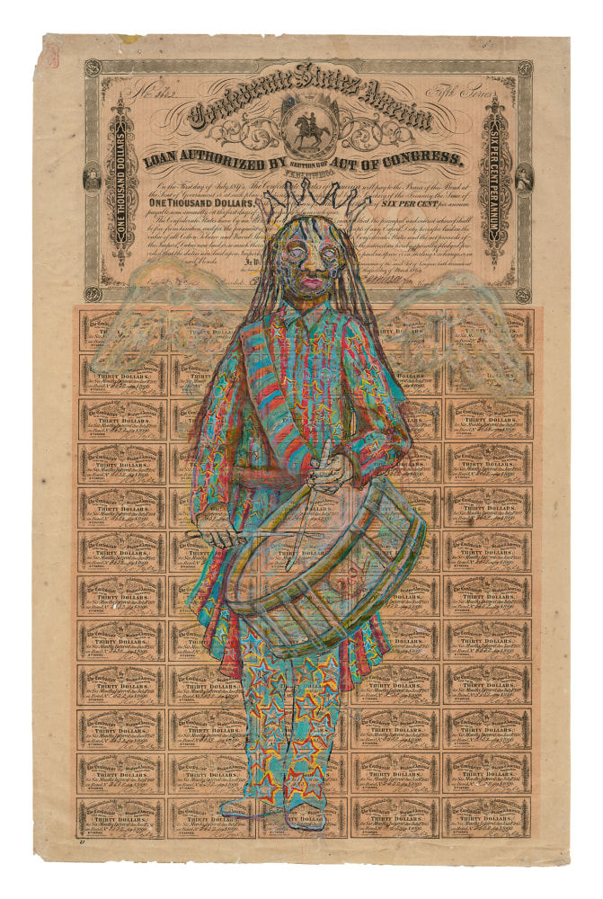 Hew Locke, Confederate States of America Loan 8, 2018