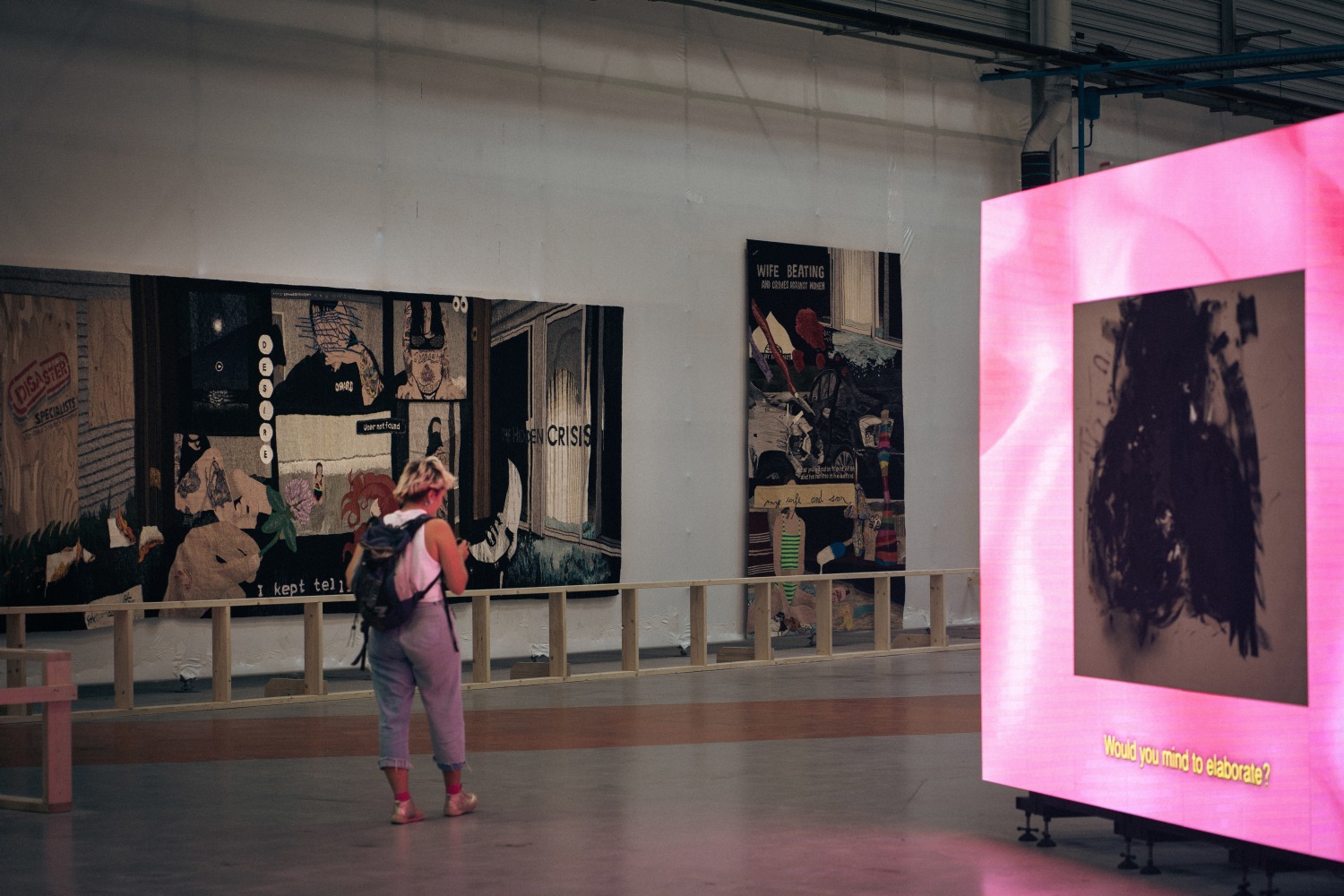 Lyon Biennale 2022 installation view 3