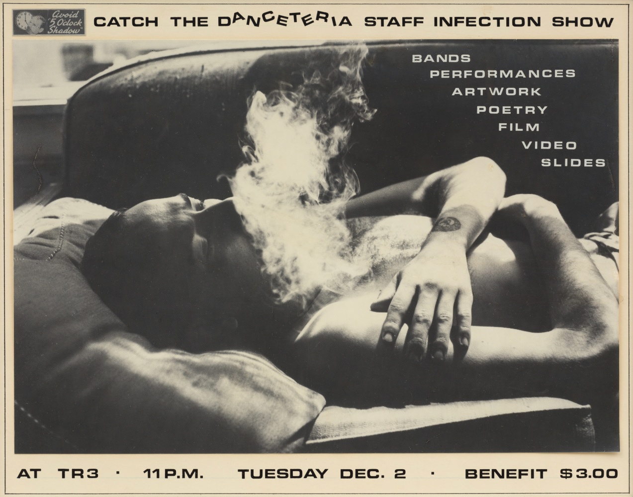 David Wojnarowicz, The Danceteria Staff Infection Show, 1980