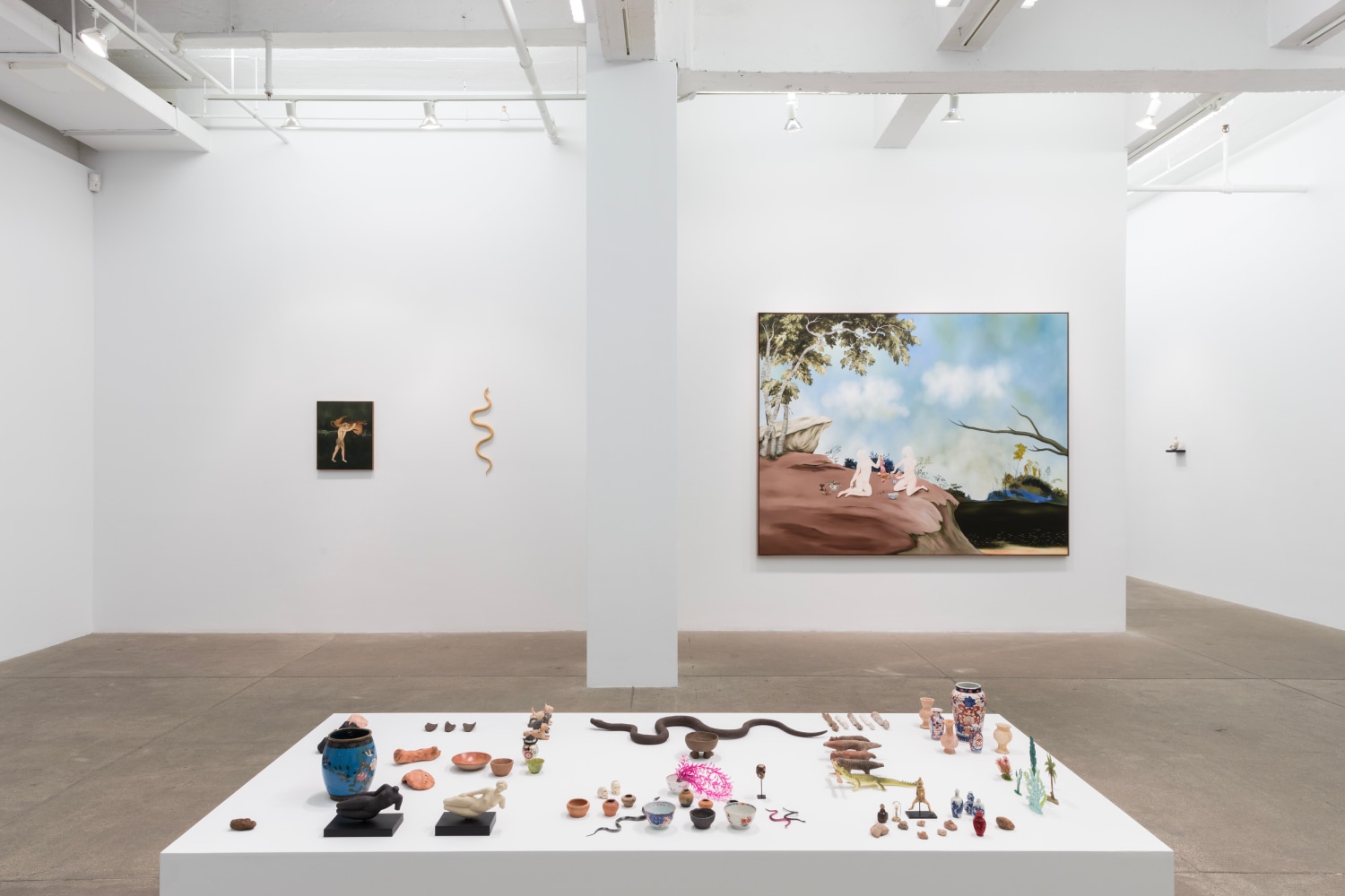 Sanam Khatibi, An hour before the Devil fell install 2