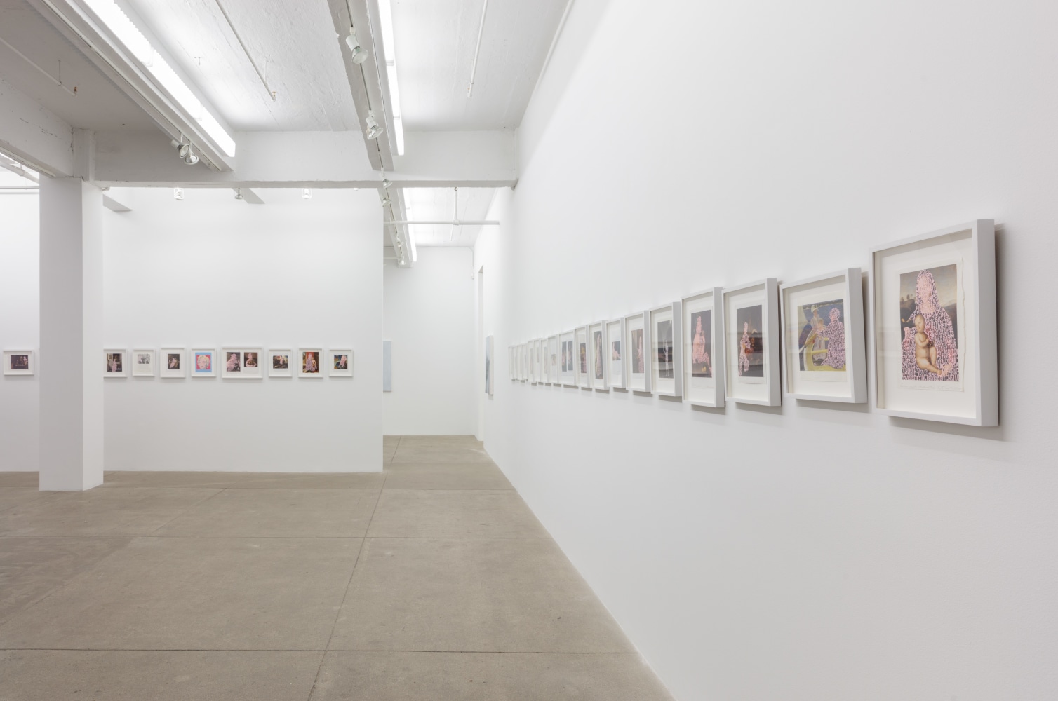 Betty Tompkins, Will She Ever Shut Up? install 1