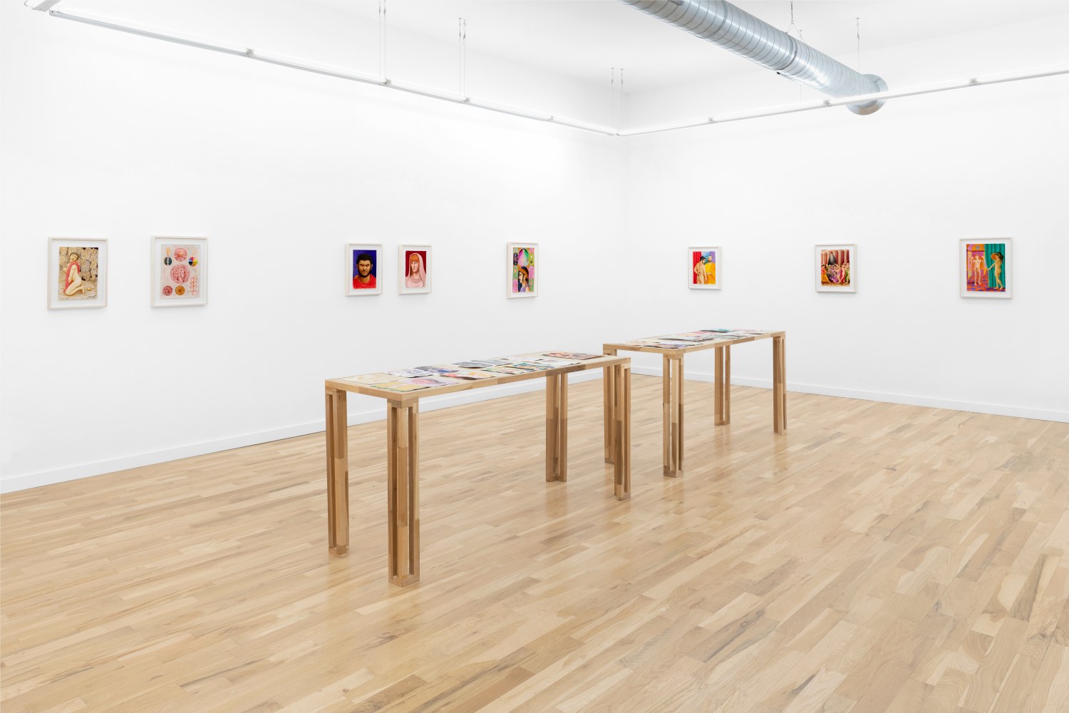 Our Lady of the Latrines (Installation View) Western Exhibitions, Chicago, IL, February 23 - April 6, 2024. Photo: James Prinz.