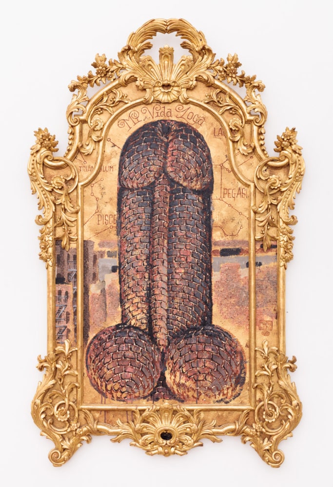 Martin Wong
Mi Vida Loca, 1991
acrylic on canvas
62 x 36 in.
157.48 x 91.44 cm