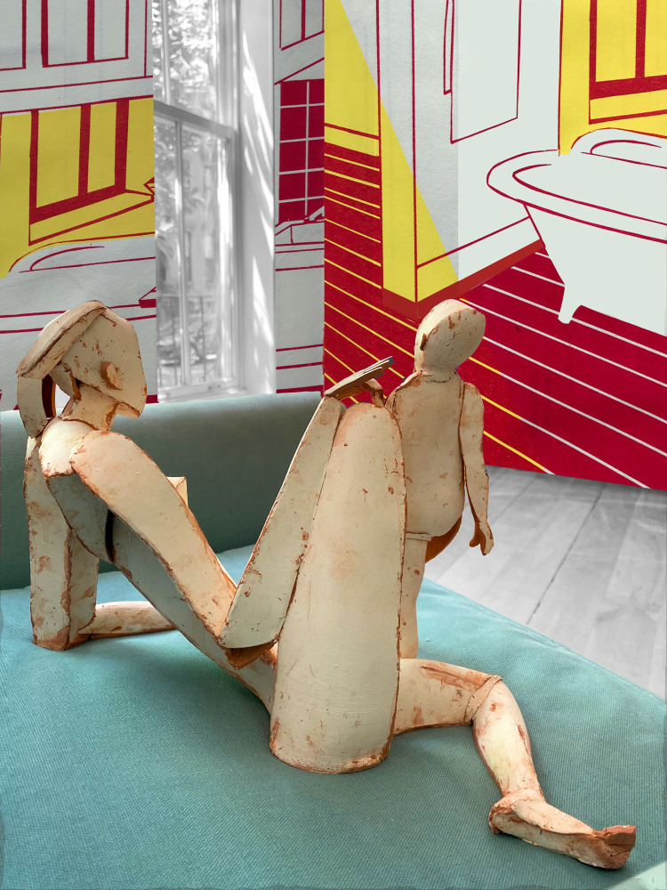 Ann Agee, Madonna of the Girl Child, Living Room view 2