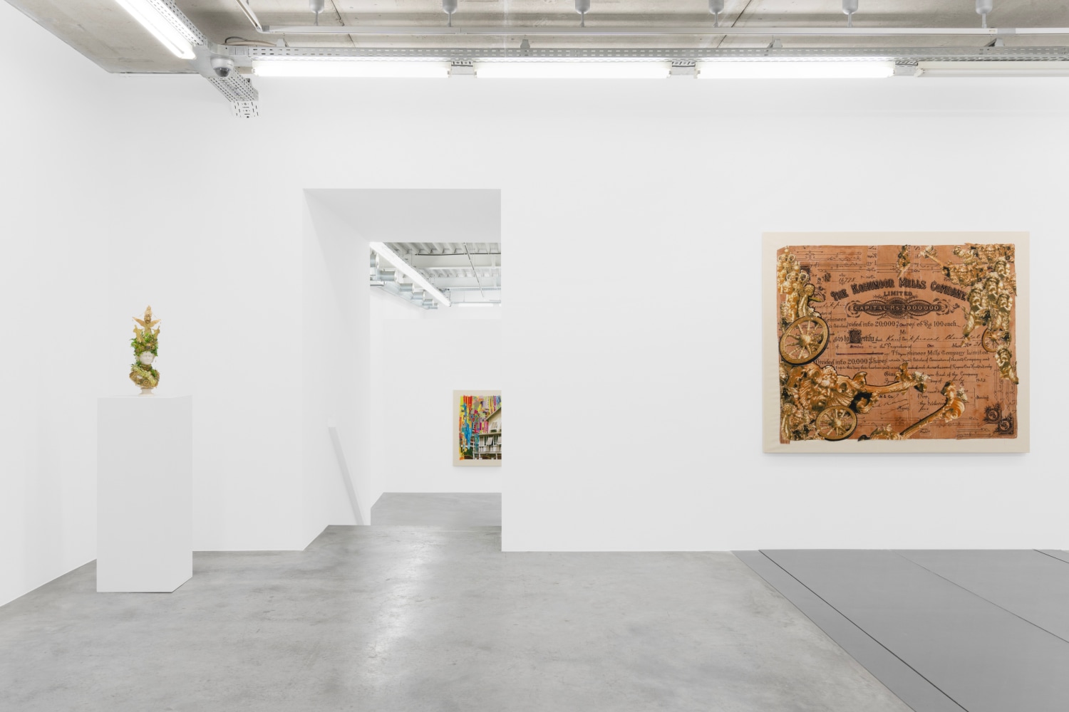 Raw Materials (Installation View) Almine Rech, Brussels, Belgium, March 7 - April 13, 2024. Courtesy of the artist and Almine Rech Gallery. Photo credit: Hugard &amp;amp; Vanoverschelde Photography.