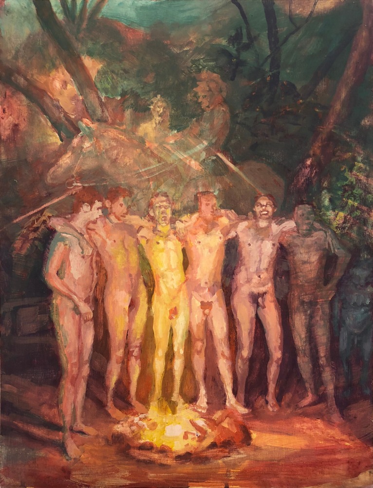 Julie Heffernan, Band of Bros, 2017