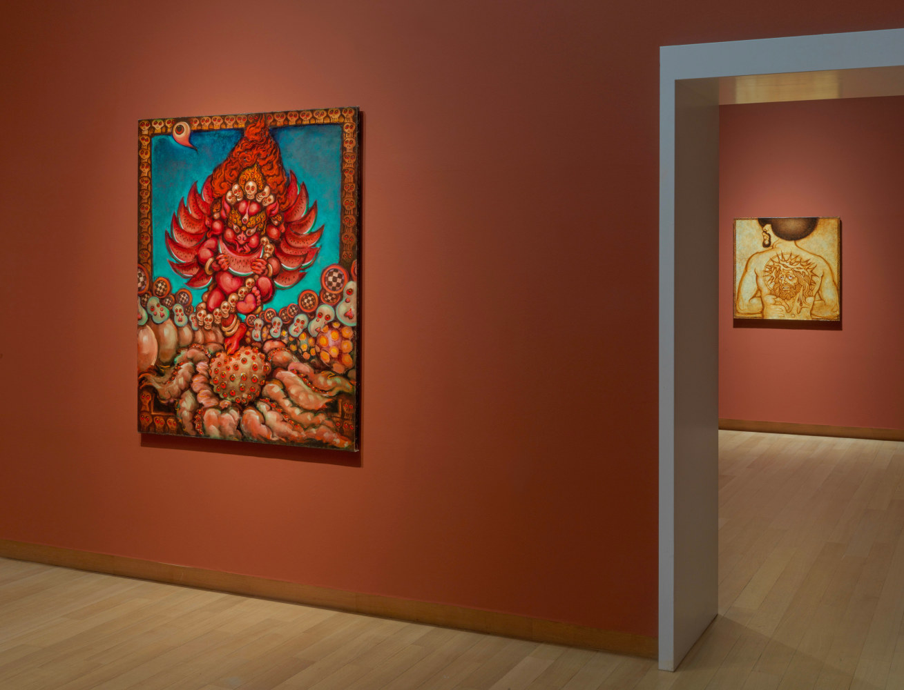 Installation views,&amp;nbsp;Martin Wong: Malicious Mischief, Stedelijk Museum Amsterdam, 2023. Photo: Peter Tijhuis