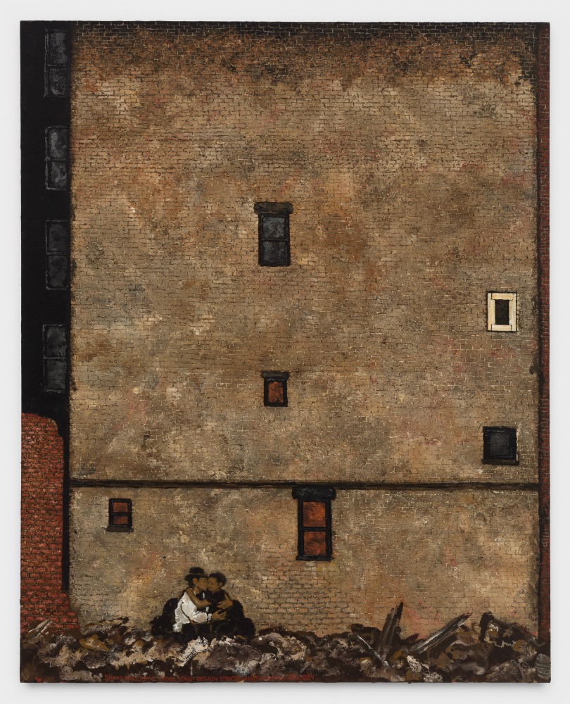 Martin Wong
Sharp &amp;amp; Dottie, 1984
acrylic on canvas
60 x 48 ins.
152.4 x 121.9 cm