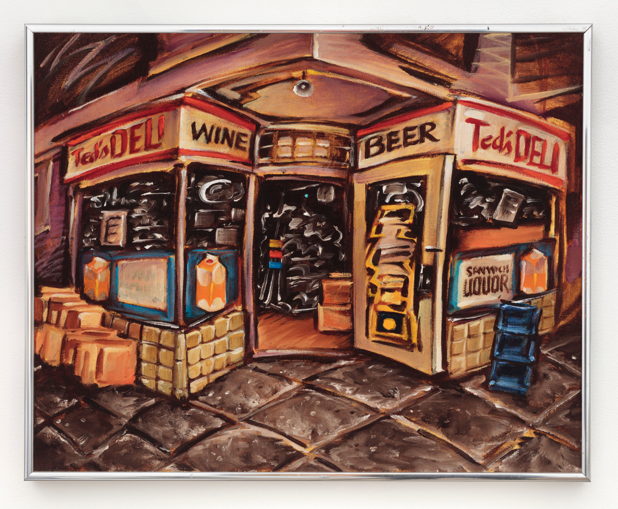 Martin Wong, Ted's Deli (Hayes and Masonic, San Francisco), Sept. 1976--June 1977