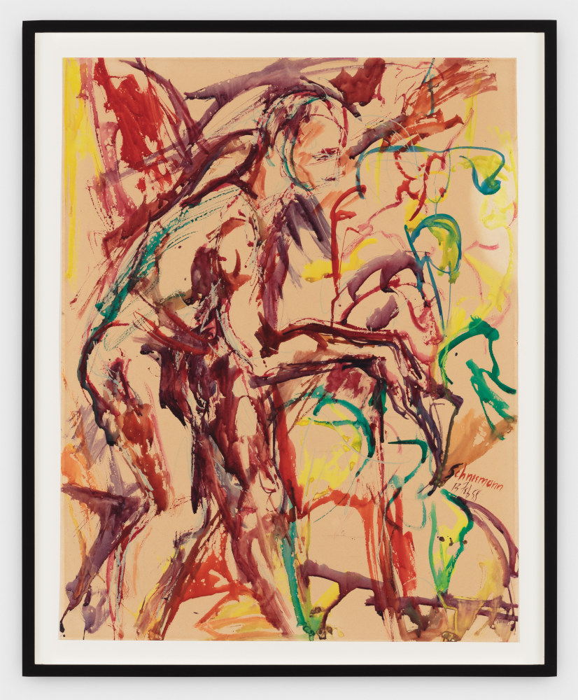 Carolee Schneemann, Untitled (Figure), 1955