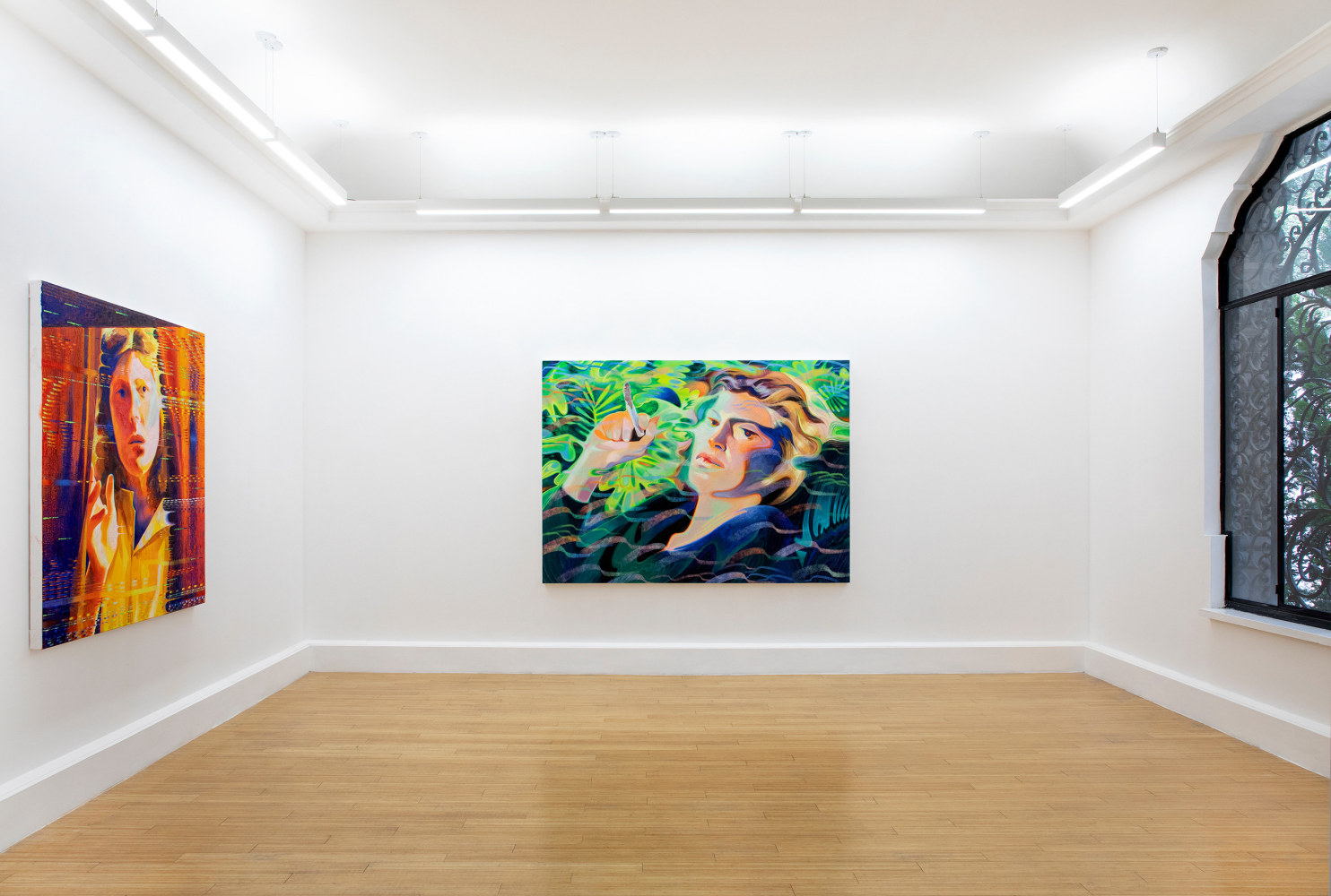 Installation view, Robin F. Williams: Watch Yourself, Mor&amp;aacute;n Mor&amp;aacute;n, Mexico City, 2023. Image courtesy of Mor&amp;aacute;n Mor&amp;aacute;n.&amp;nbsp;