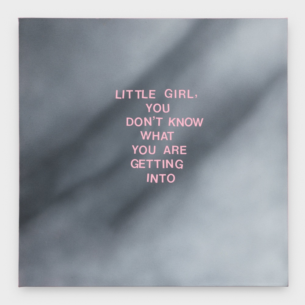 Betty Tompkins
Little Girl..., 2020
acrylic on canvas
24 x 24 ins.
61 x 61 cm