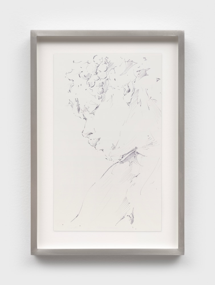 Paul P.
Untitled (thorn puller), 2018
ink on paper
9 x 5 1/2 ins.
22.9 x 14 cm
&amp;nbsp;