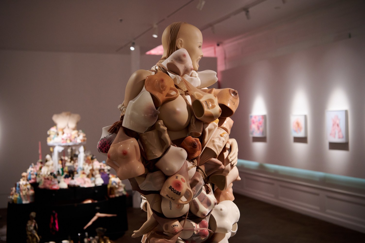 Portia Munson: The Pink Bedroom,&amp;nbsp;Museum of Sex, 2023, Installation View, Photo by Daniel Salemi.&amp;nbsp;