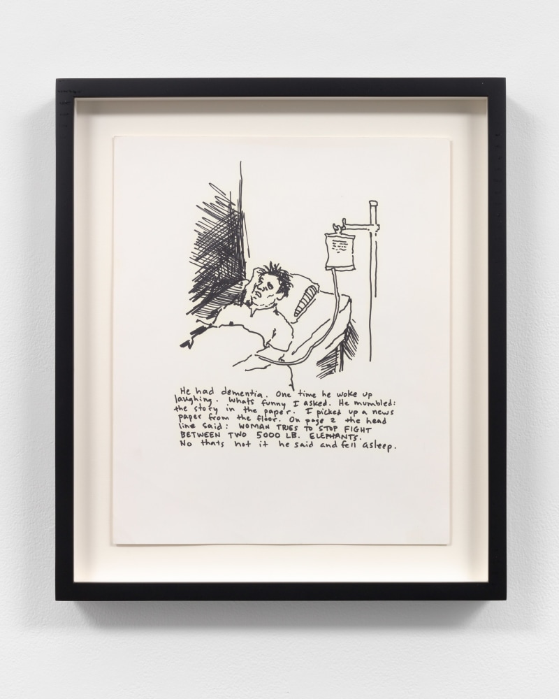 David Wojnarowicz, Memory Drawing, c. 1981