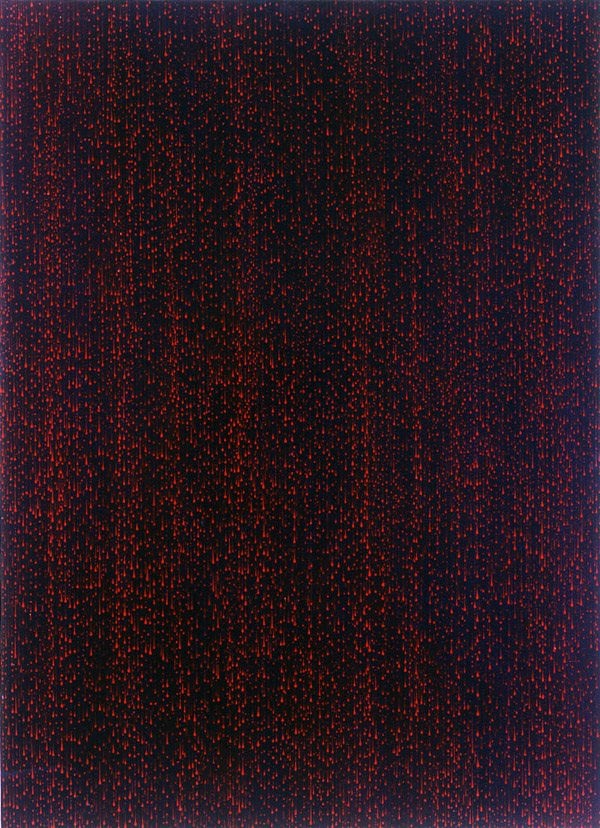 Karen Arm

Untitled (Blood, Drops),&amp;nbsp;1998-99

acrylic on canvas

66 x 48 ins.

167.64 x 121.92 cm