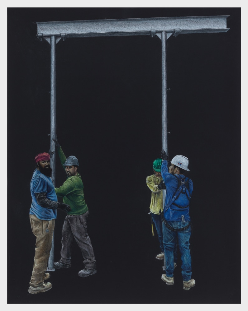 Shellyne Rodriguez
Praxis, 2023
color pencil on paper
44 3/4 x 35 1/2 ins.
113.7 x 90.2 cm