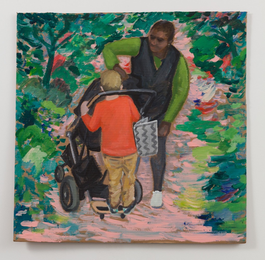 Ramiro Gomez, Nanny and Child (Central Park), 2018