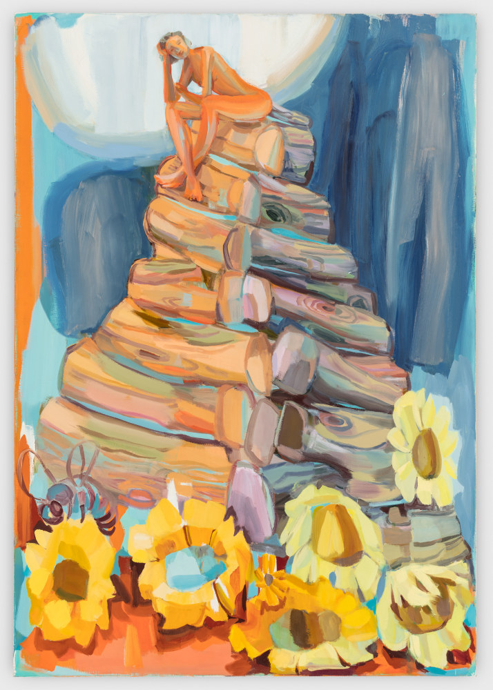 Judith Linhares, Up There, 2004