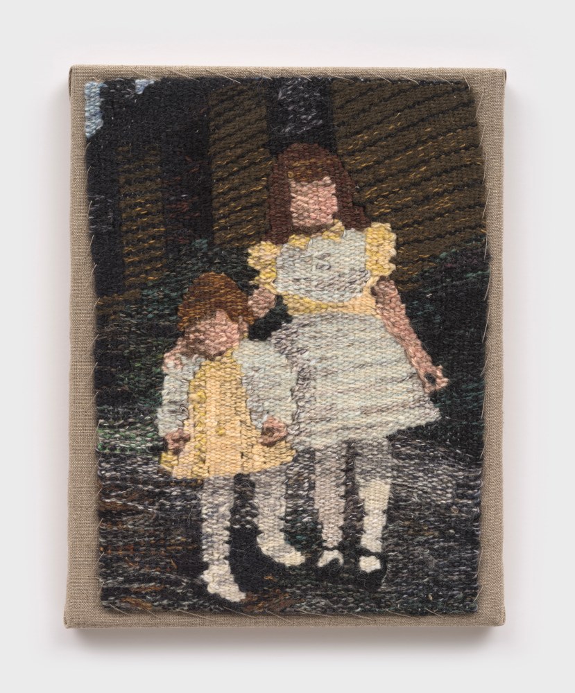 Erin M. Riley
Risen, 2024
wool, cotton sewn to stretched linen
13 x 10 ins.
33 x 25.4 cm
