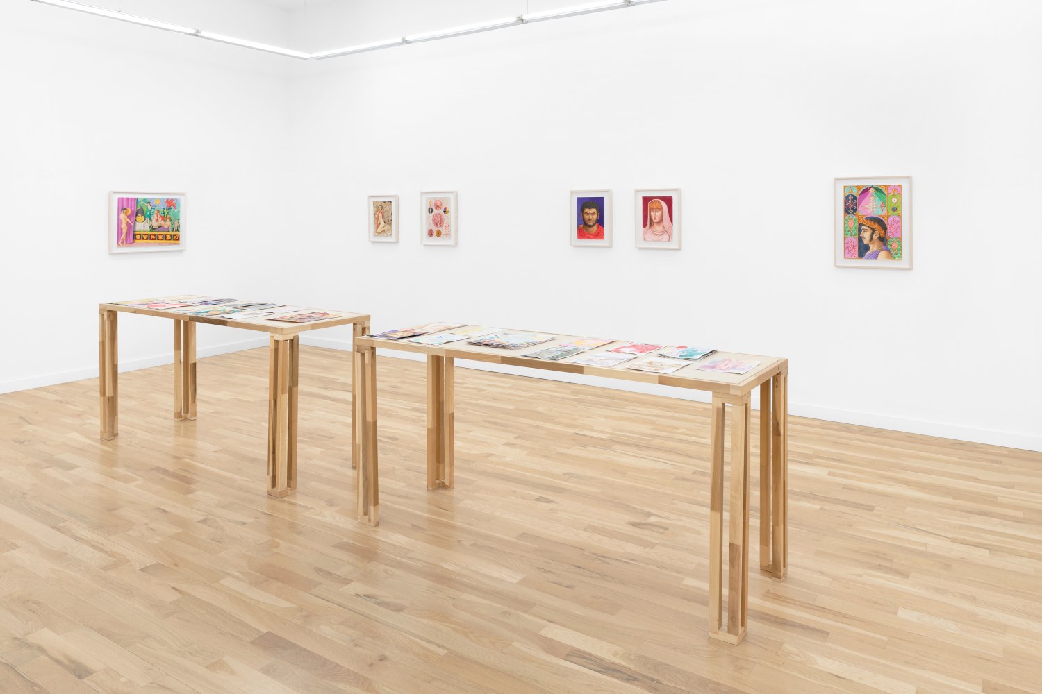 Our Lady of the Latrines (Installation View) Western Exhibitions, Chicago, IL, February 23 - April 6, 2024. Photo: James Prinz.