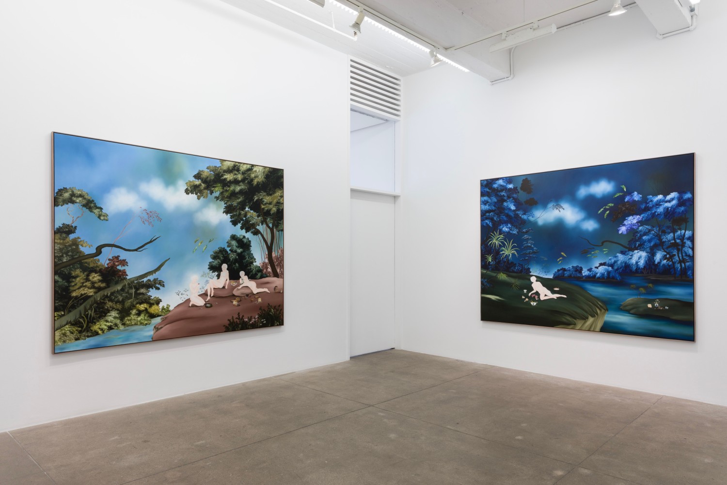 Sanam Khatibi, An hour before the Devil fell install 4