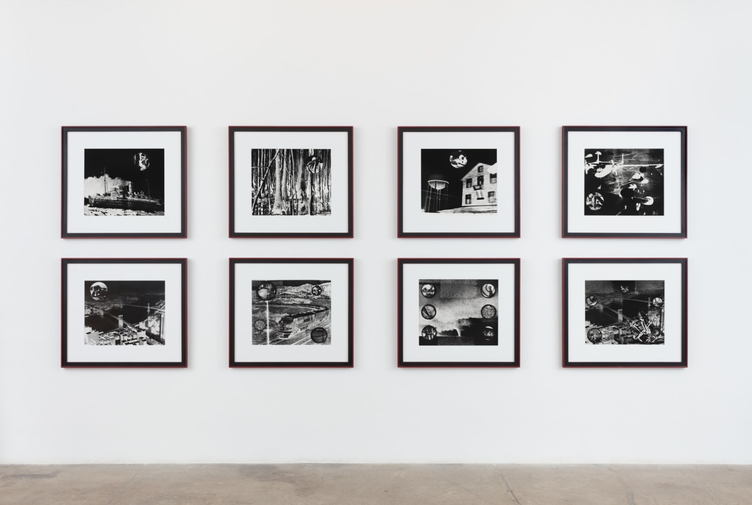 David Wojnarowicz&amp;nbsp;

Sex Series (For Marion Scemama), 1988-89

signed and dated on verso

8 silver prints framed by Stefen Petrik

frames: 15 x 18 ins.

38.1 x 45.72 cm