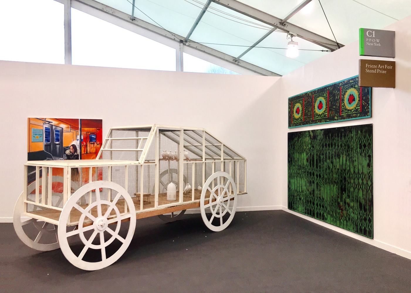 Frieze New York 2017 install 1