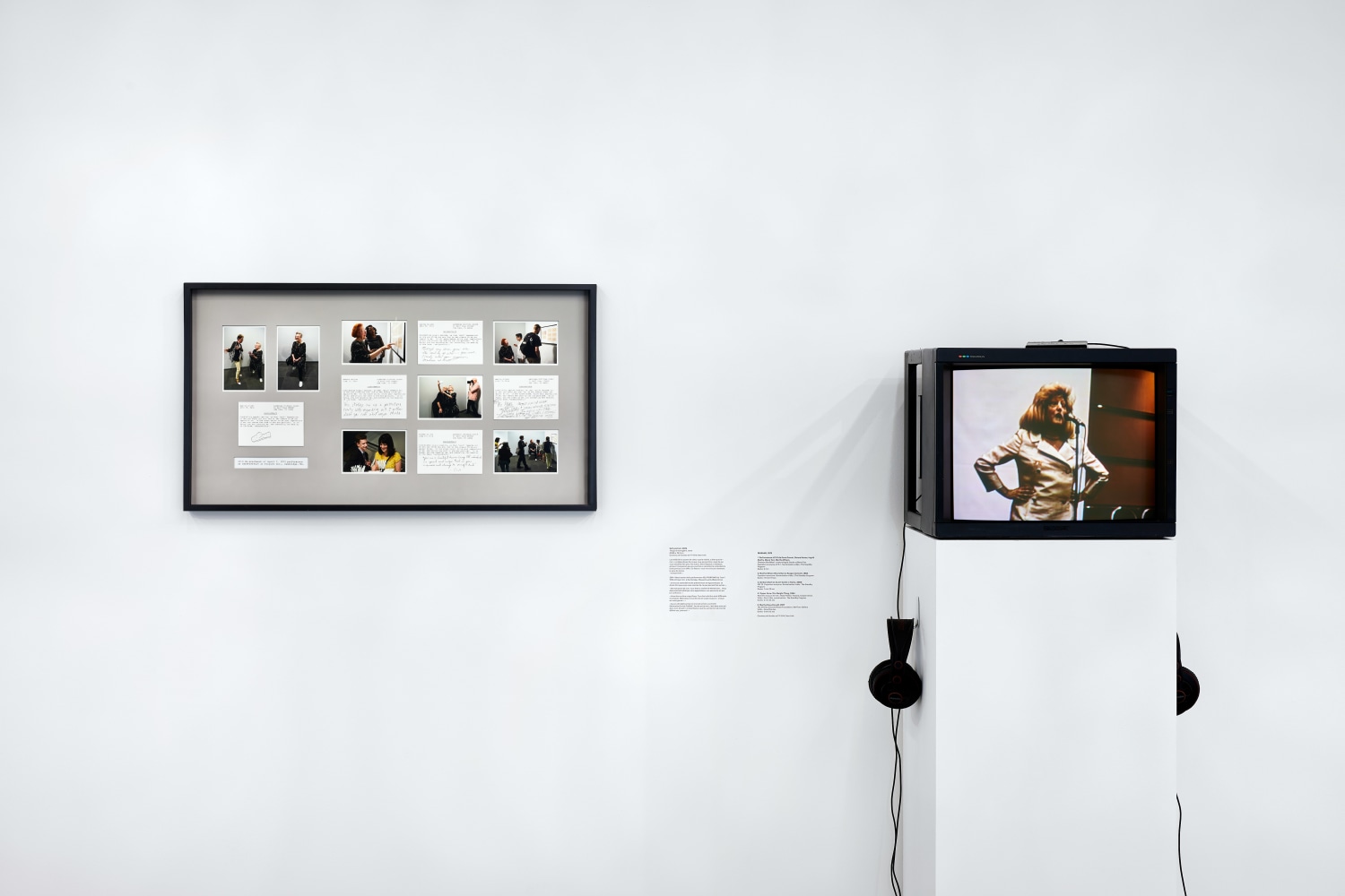 Exhibition view, Invisible, Works on Aging (1972-2022), Frac Sud, 2023. &amp;copy; Martha Wilson. Courtesy of the artist and P&amp;middot;P&amp;middot;O&amp;middot;W, New York. Photo : Laurent Lecat / Frac Sud - Cit&amp;eacute; de l&amp;rsquo;art contemporain.