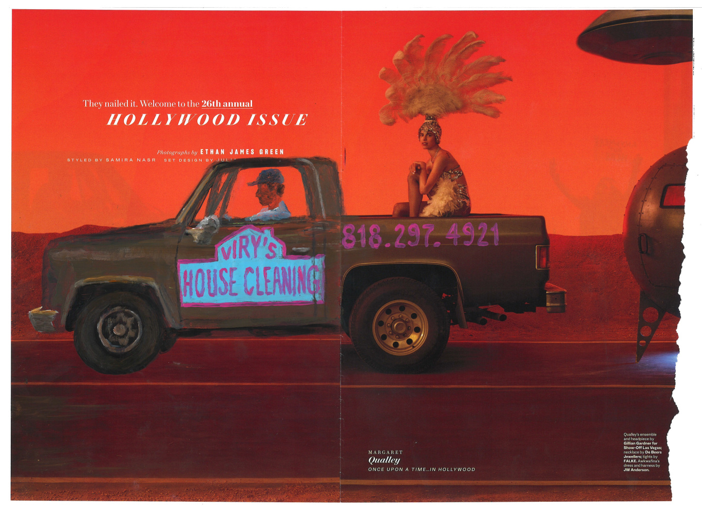 Ramiro Gomez, Viry’s House Cleaning (The Hollywood Issue), 2020